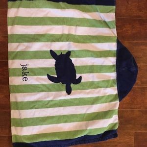 Pottery Barn Sea Turtle hooded Towel